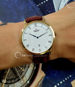 Đồng hồ Srwatch SG1082.4602 - Nam - Kính Sapphire - Quartz (Pin) Dây Da - Chính Hãng - Size 38mm