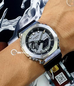 Đồng hồ Casio G-Shock GM-2100-1ADR - Nam - Quartz (Pin) Dây Nhựa - Chính Hãng