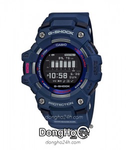 Đồng hồ Casio G-Shock G-Squad GBD-100-2D - Nam - Quartz (Pin) Dây Nhựa - Chính Hãng