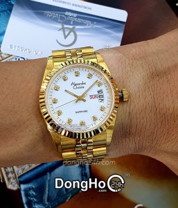Đồng hồ Alexandre Christie AC8B138-1MK-T - Nam - Kính Sapphire - Quartz (Pin) Chính Hãng