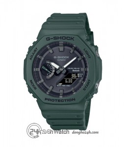 Đồng hồ Casio G-Shock GA-B2100-3A - Nam - Solar (Năng Lượng Ánh Sáng) Dây Nhựa - Chính Hãng