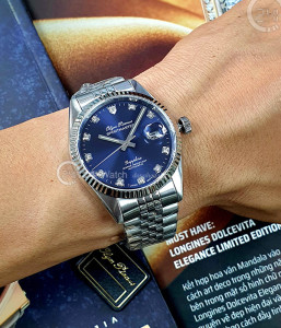 Đồng hồ Olym Pianus OP89322AGS-X - Nam - Kính Sapphire - Automatic (Tự Động) Dây Kim Loại - Size 40mm